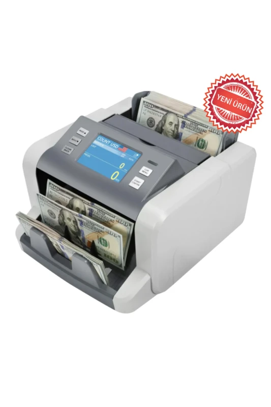 Bill Counter HL-P80 Karışık Para Sayma Makinesi 6 Ülke Para Birimi TL, USD, EURO,GBP, CHF, RUB