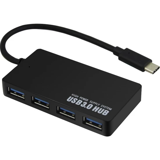 Alfais 5141 Type C Usb 3.1 Usb 3.0 Hub Çoklayıcı Dönüştürücü Switch